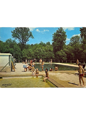Chilleurs-aux-Bois – OCCAJ Chamerolles, la piscine animée – CPSM