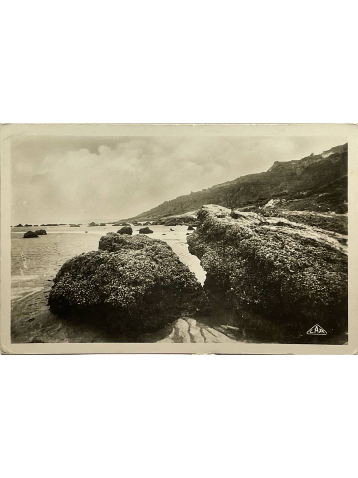 Recto de la carte postale