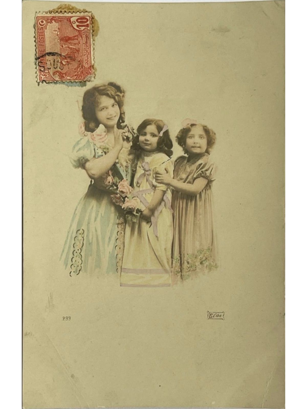 Recto de la carte postale