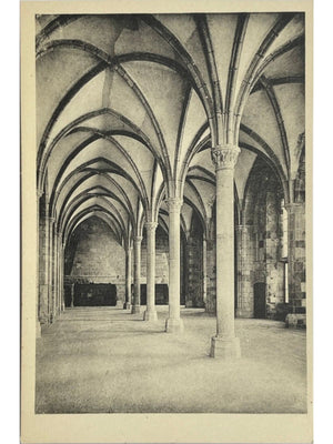 Le Mont-Saint-Michel – Abbaye, salle des Hôtes – CPA n° 35