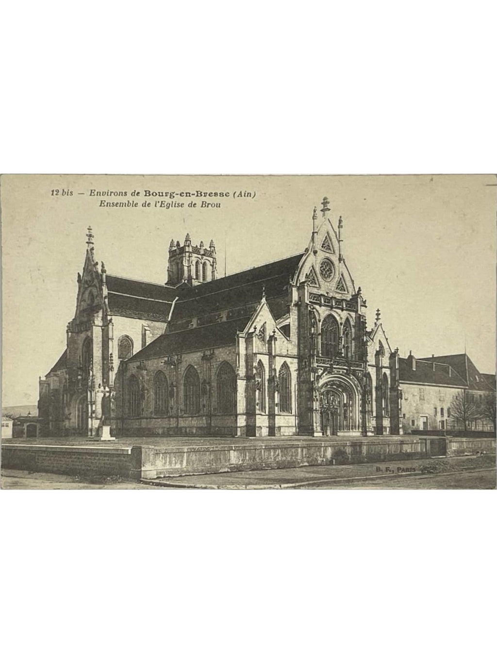 Recto de la carte postale