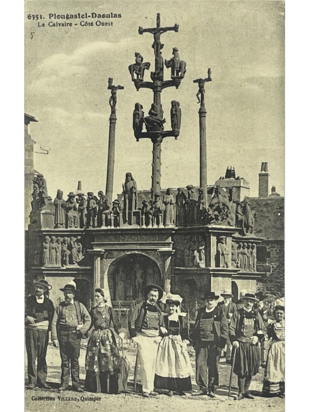Recto de la carte postale