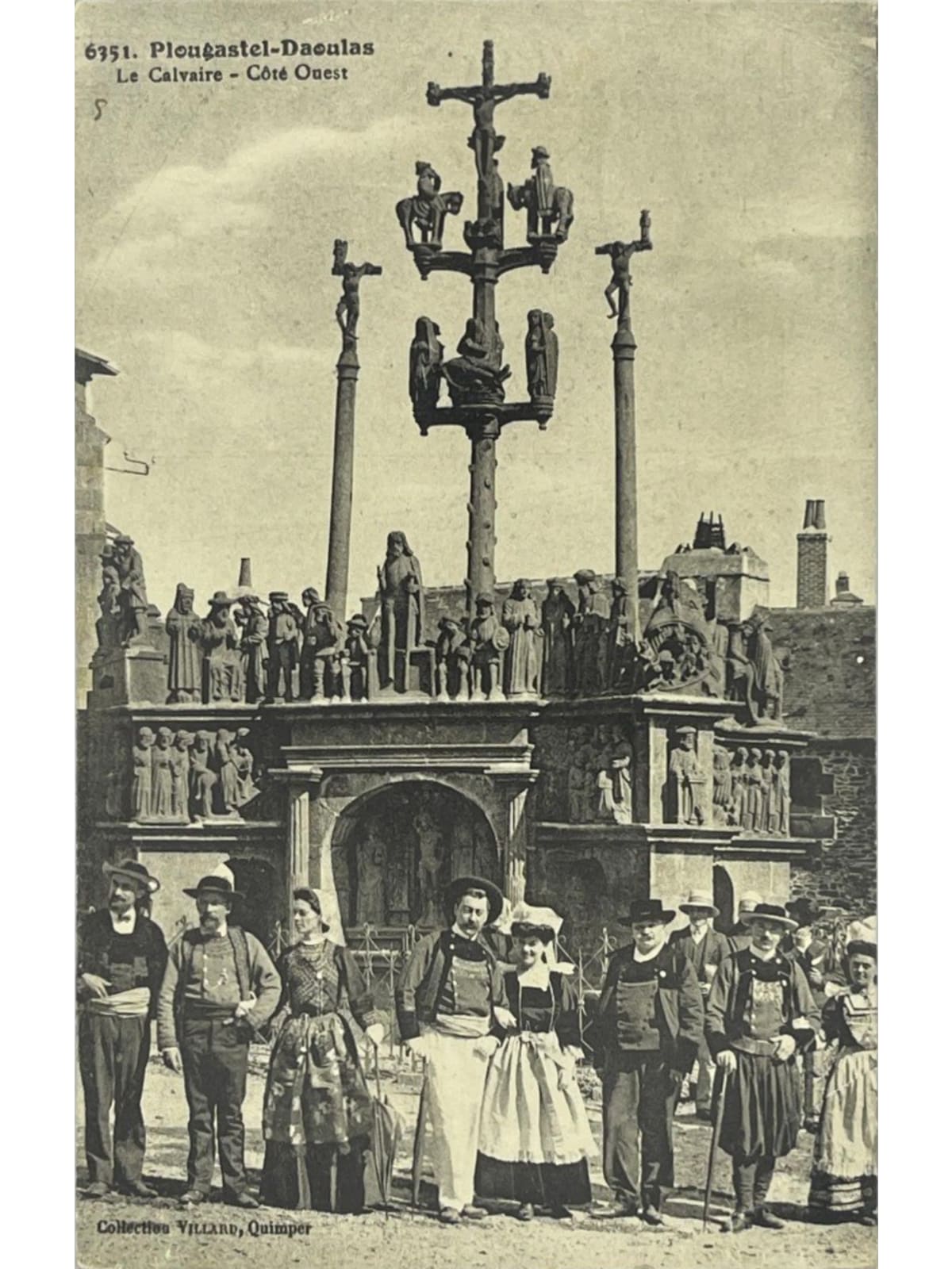 Recto de la carte postale