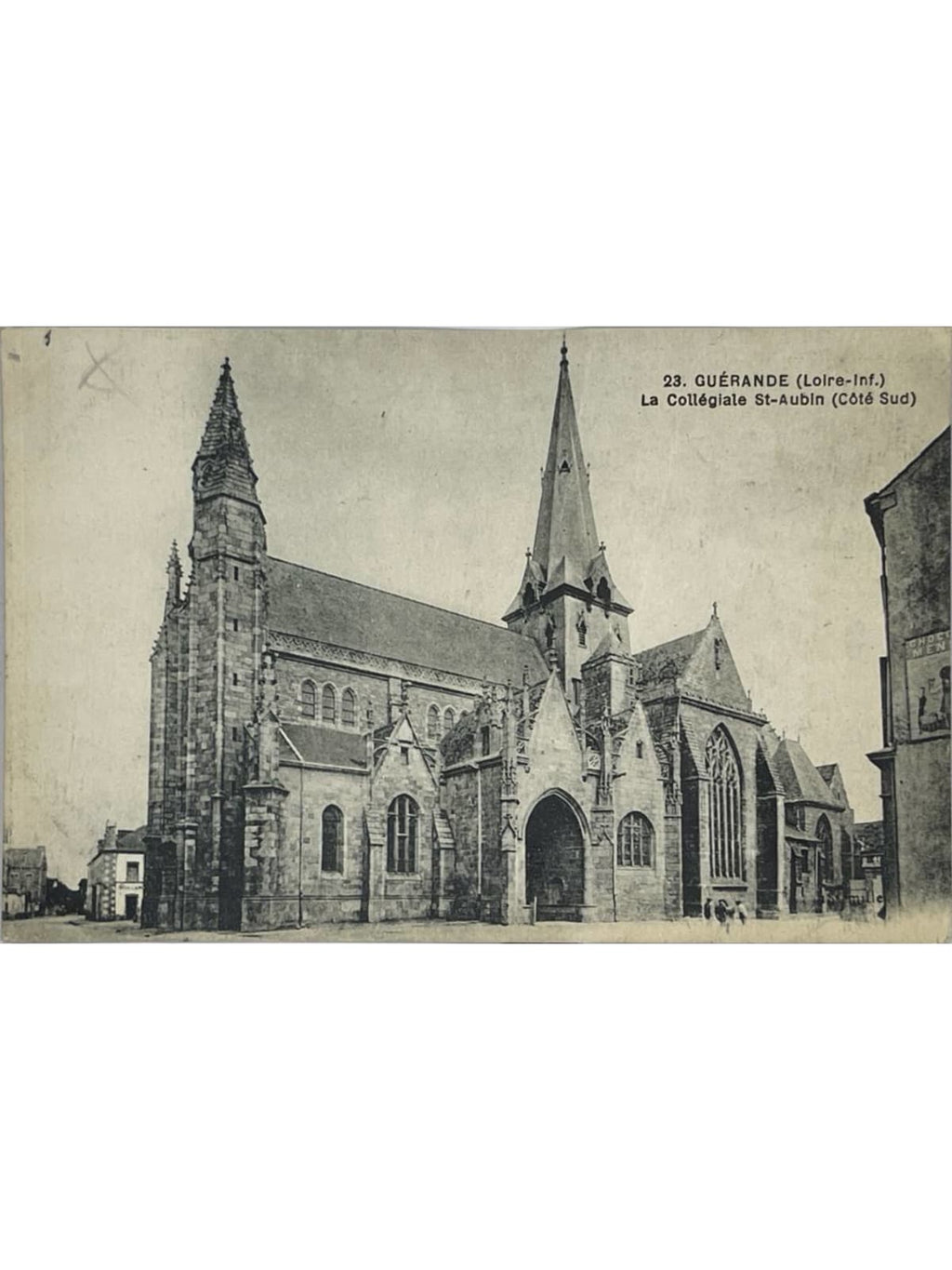 Recto de la carte postale