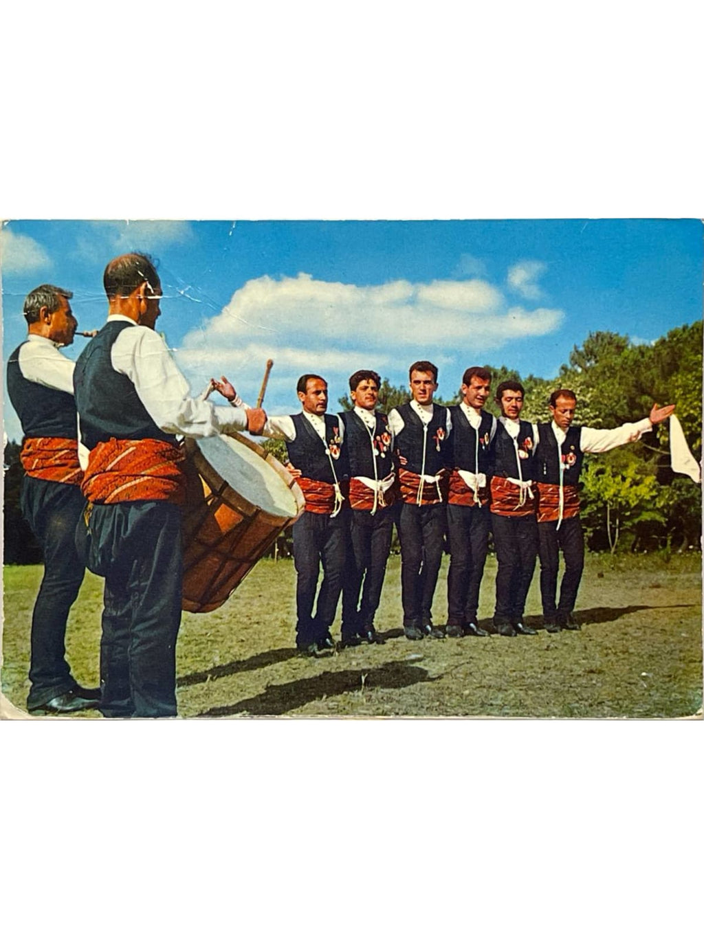 Recto de la carte postale