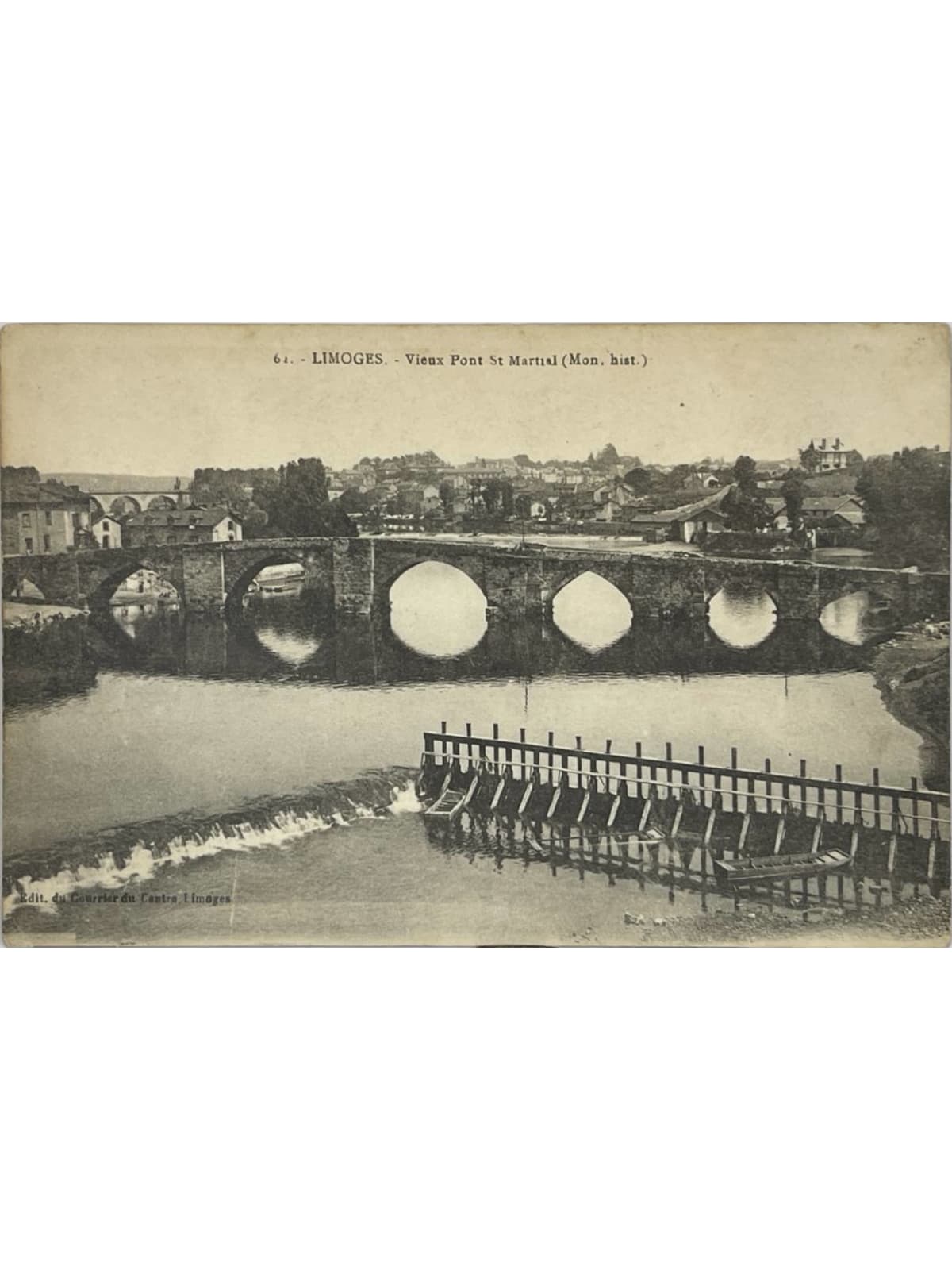 Recto de la carte postale