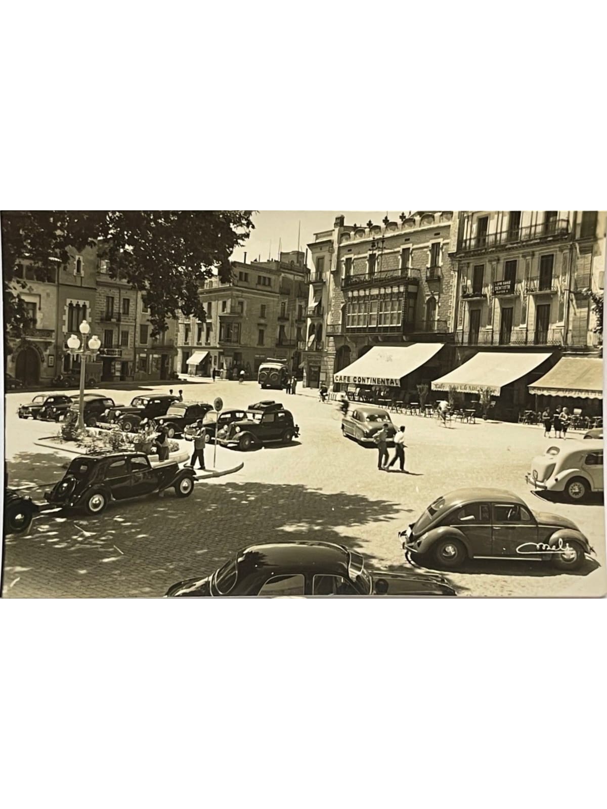 Recto de la carte postale