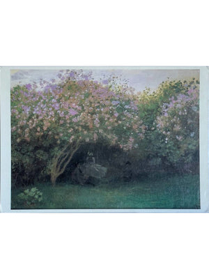 Claude Monet – Le repos sous les lilas – Musée d'Orsay – Carte postale 1986