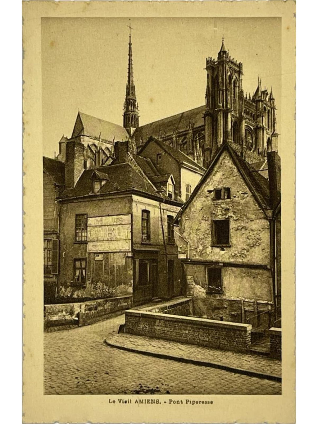 Recto de la carte postale