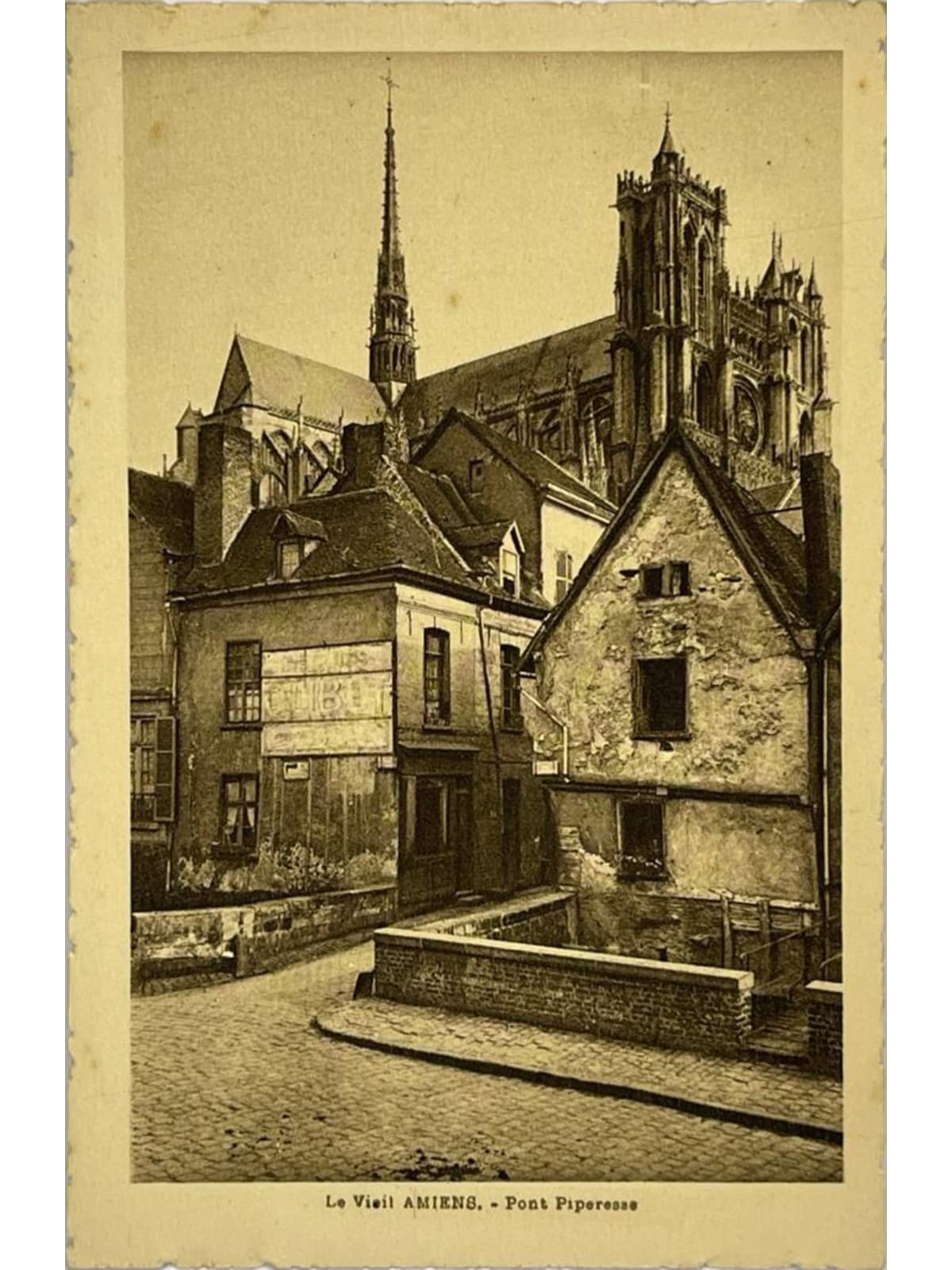 Recto de la carte postale