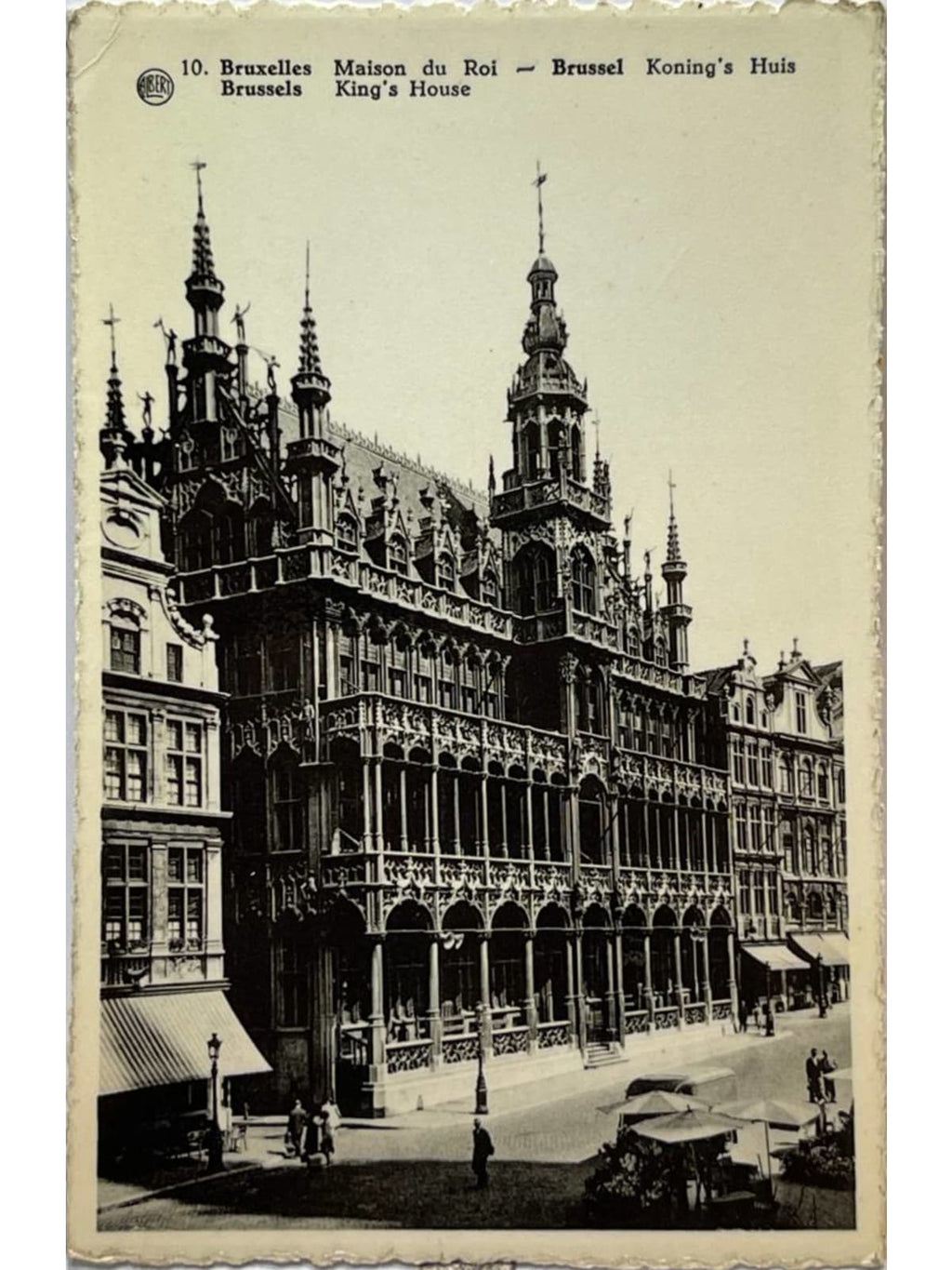 Recto de la carte postale