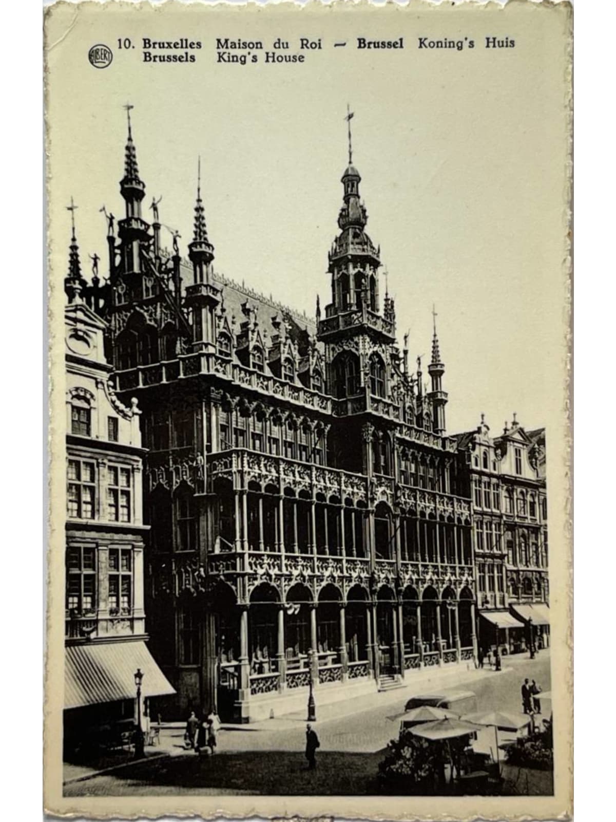 Recto de la carte postale
