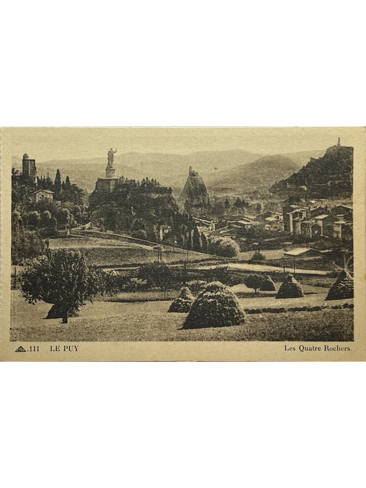 Recto de la carte postale