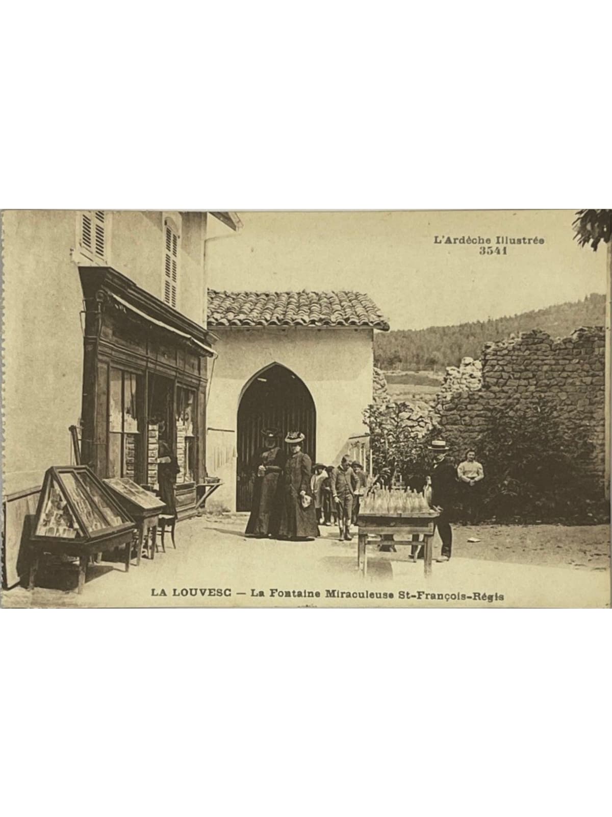 Recto de la carte postale