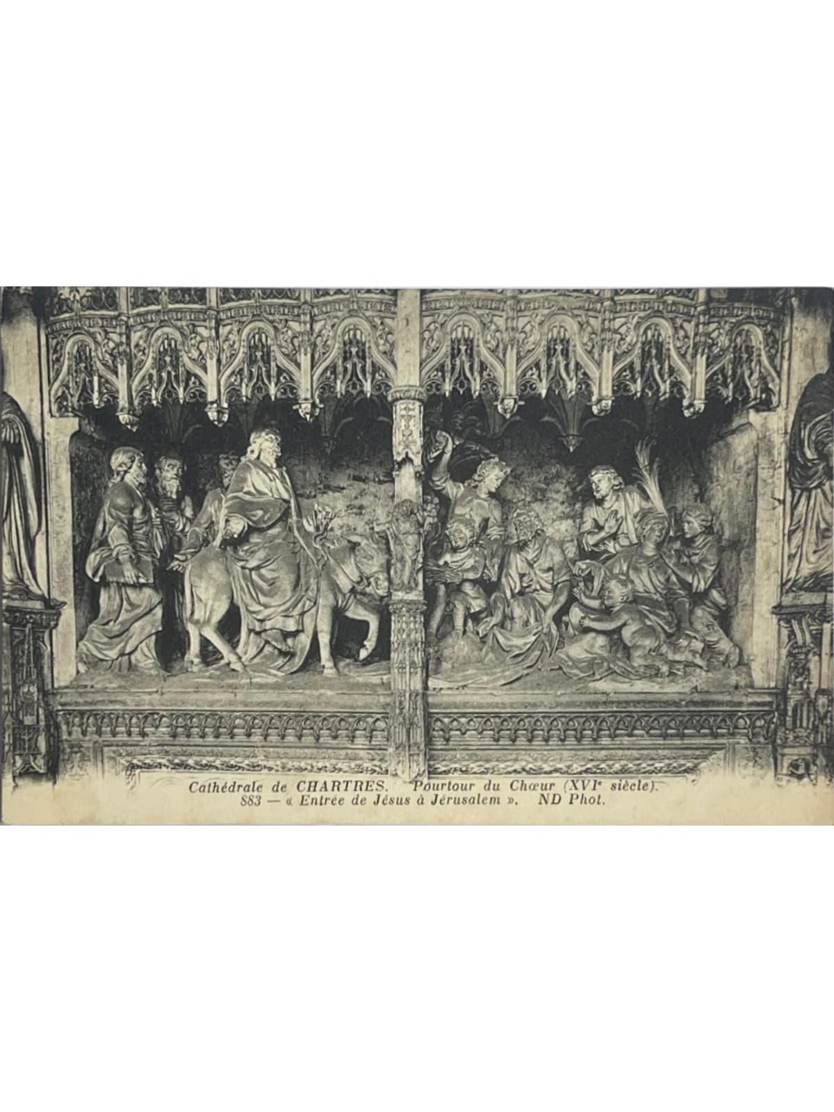 Recto de la carte postale