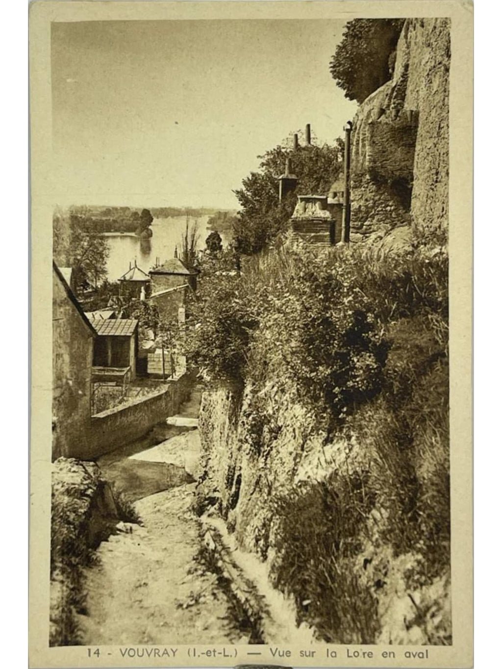 Recto de la carte postale