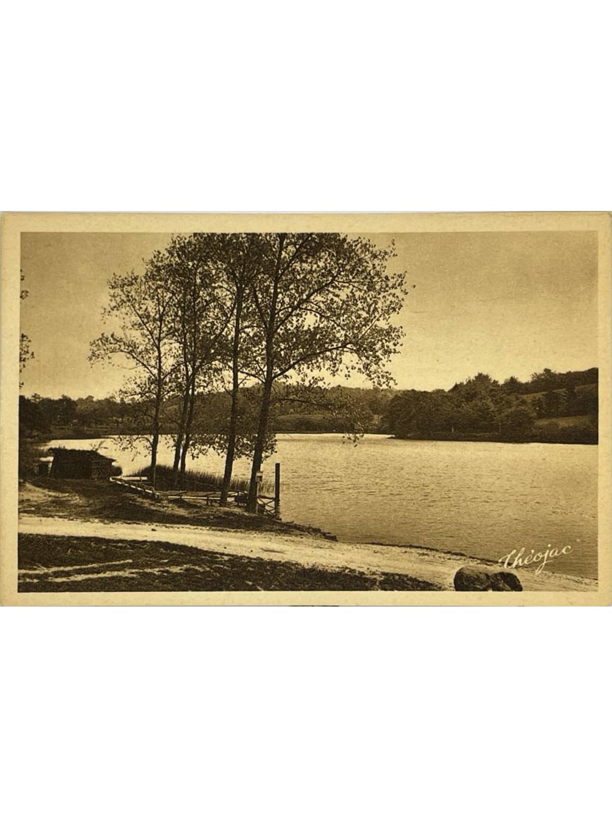Recto de la carte postale