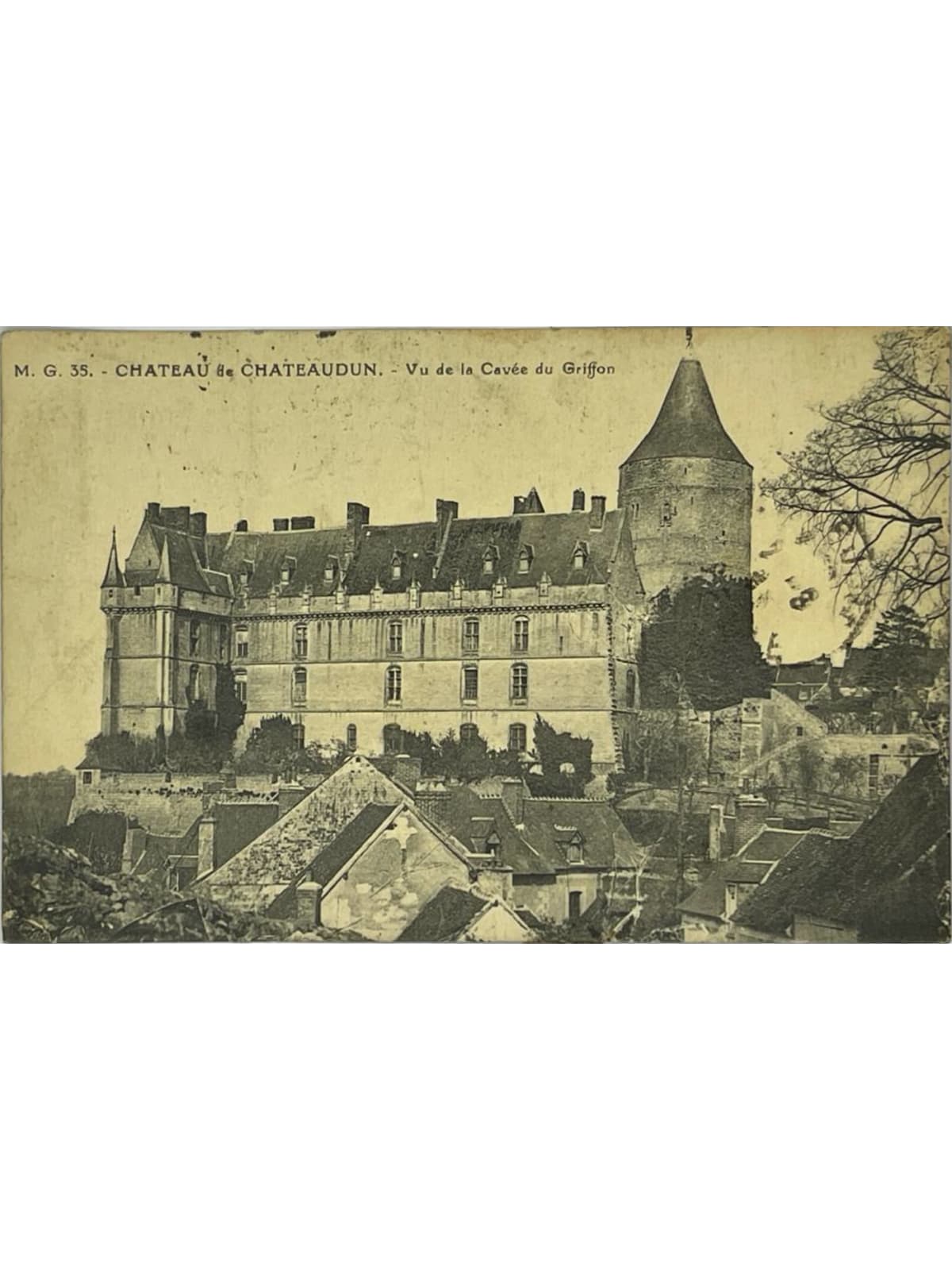 Recto de la carte postale