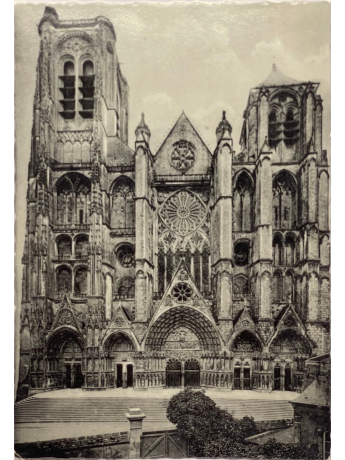Recto de la carte postale