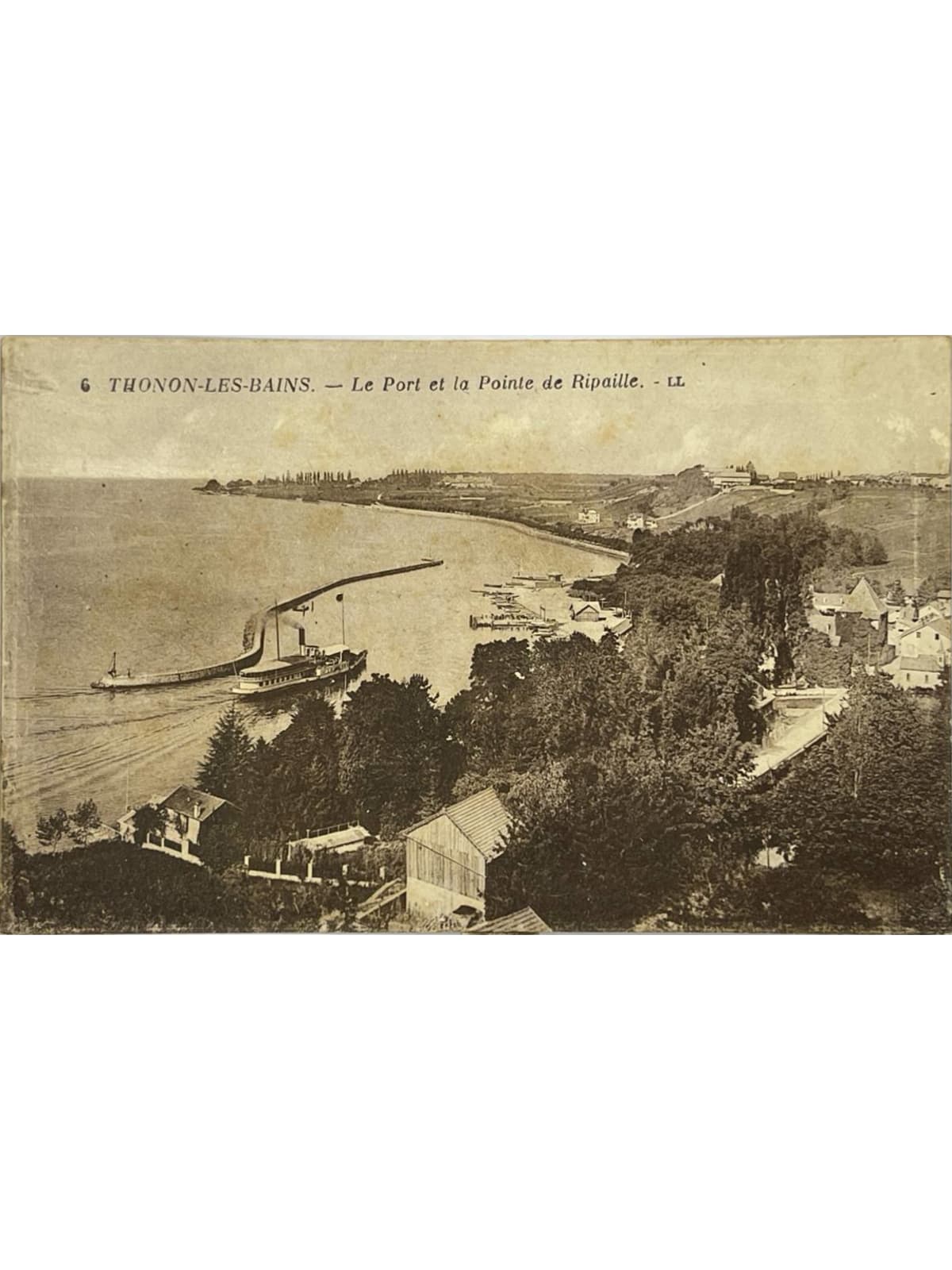 Recto de la carte postale