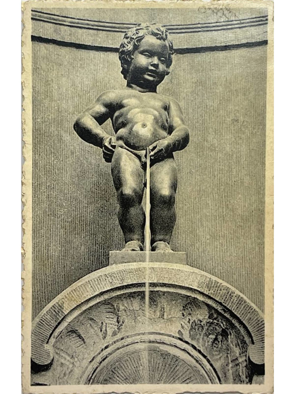 Recto de la carte postale