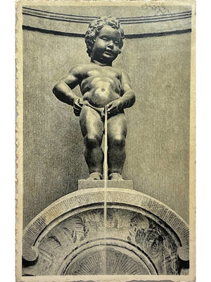 Bruxelles – Manneken-Pis – Carte postale Em. Thill 1950