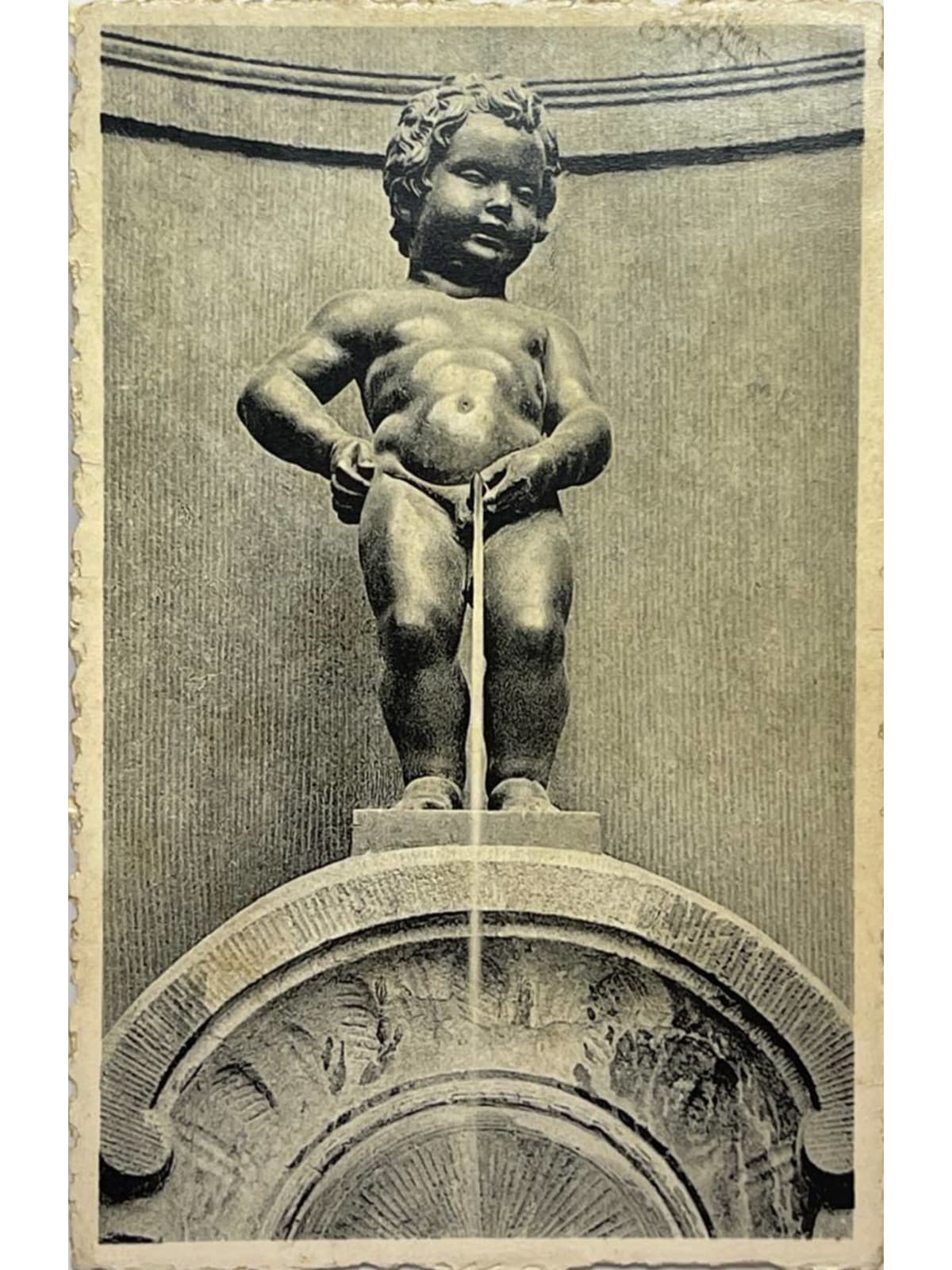 Recto de la carte postale