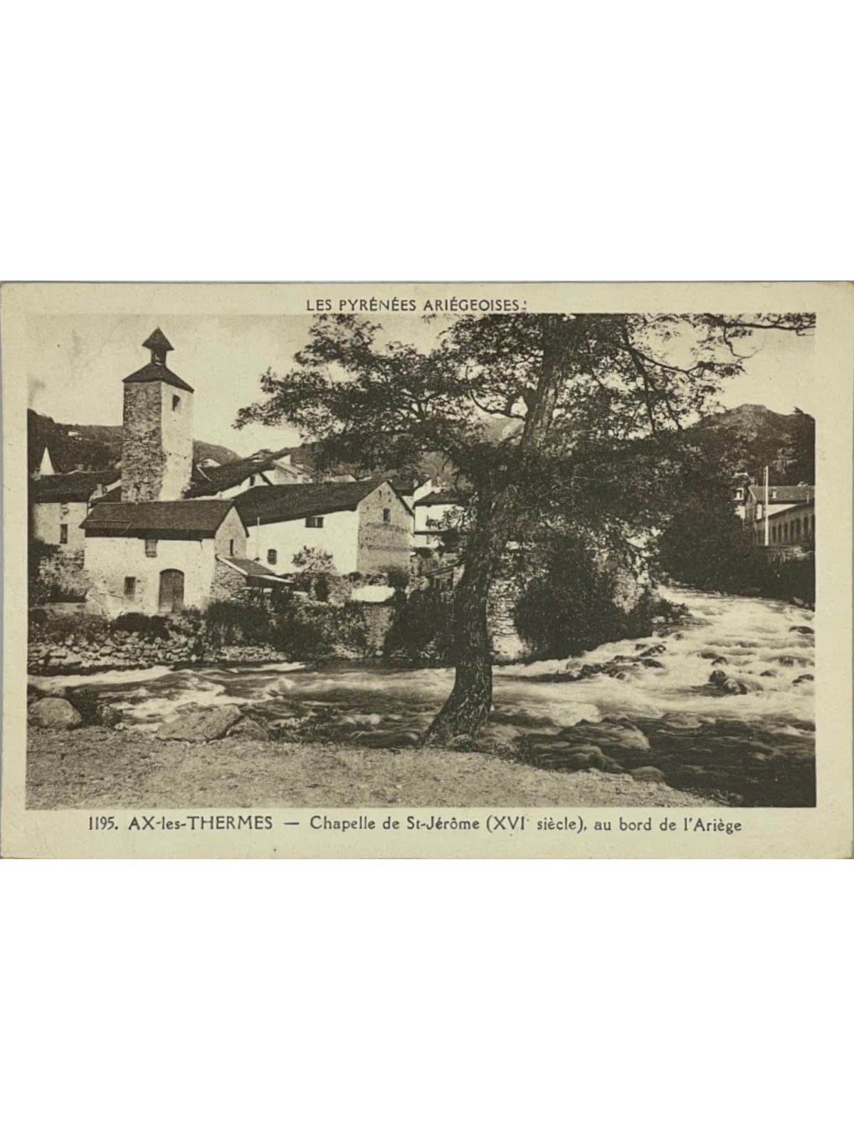 Recto de la carte postale