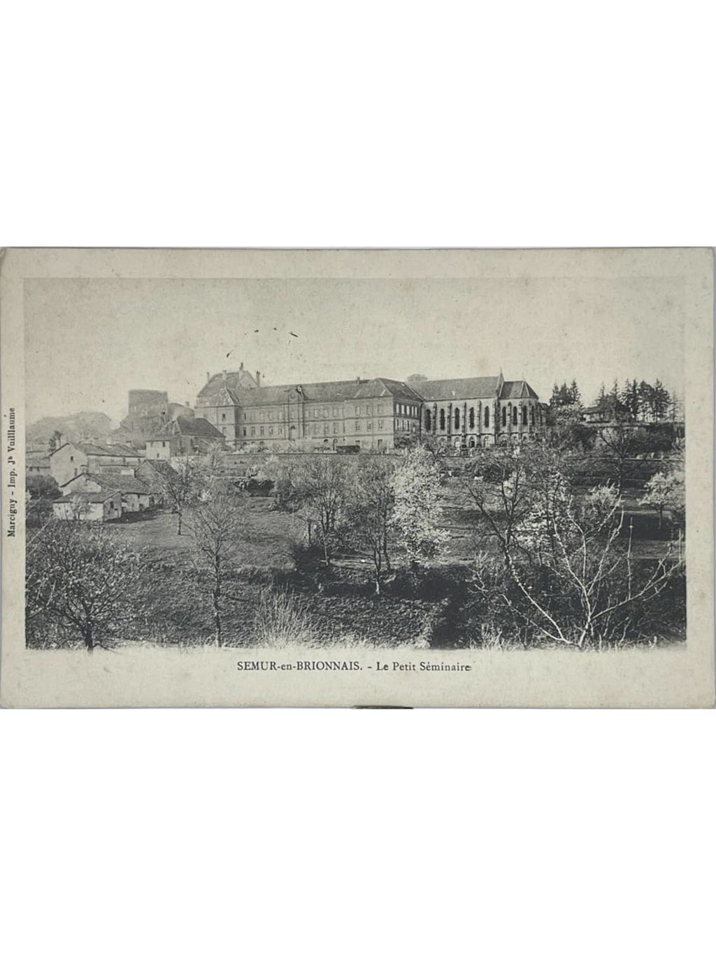 Recto de la carte postale