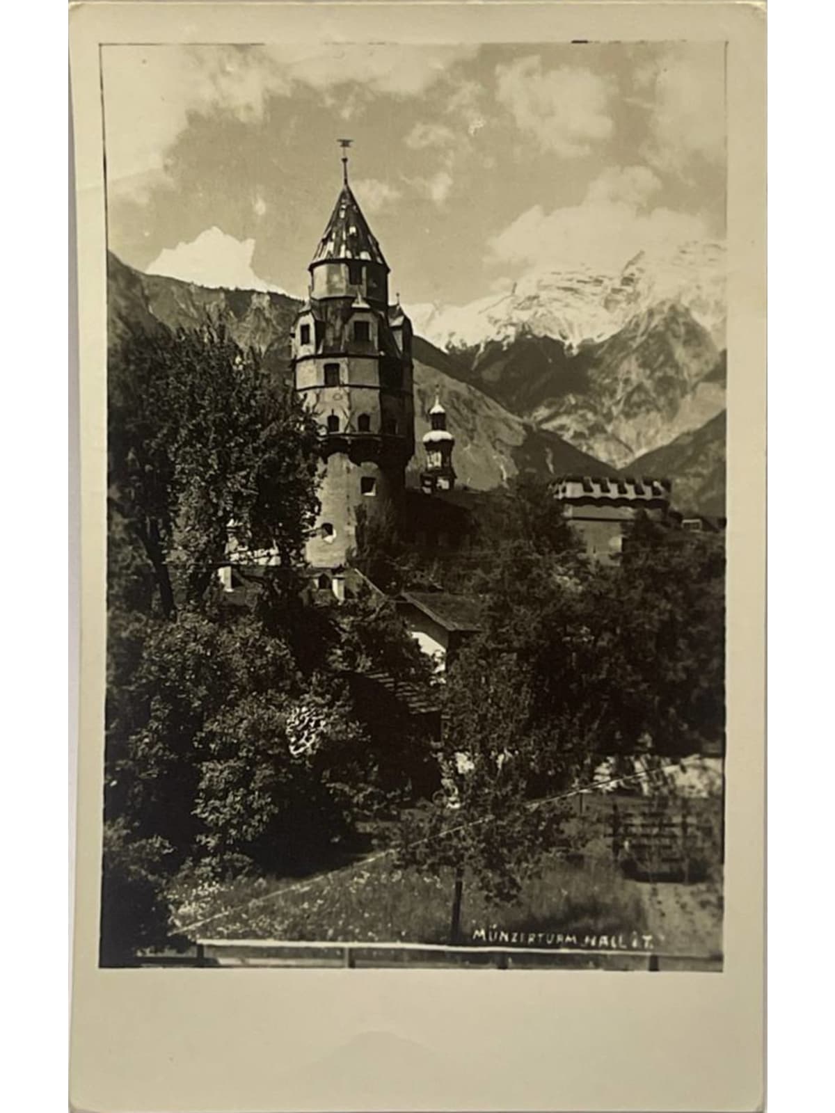 Recto de la carte postale
