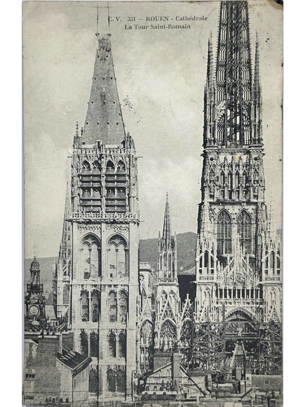 Recto de la carte postale