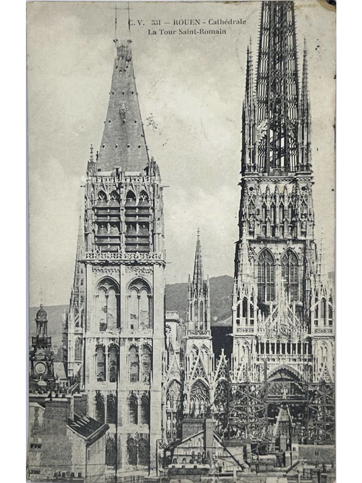 Recto de la carte postale