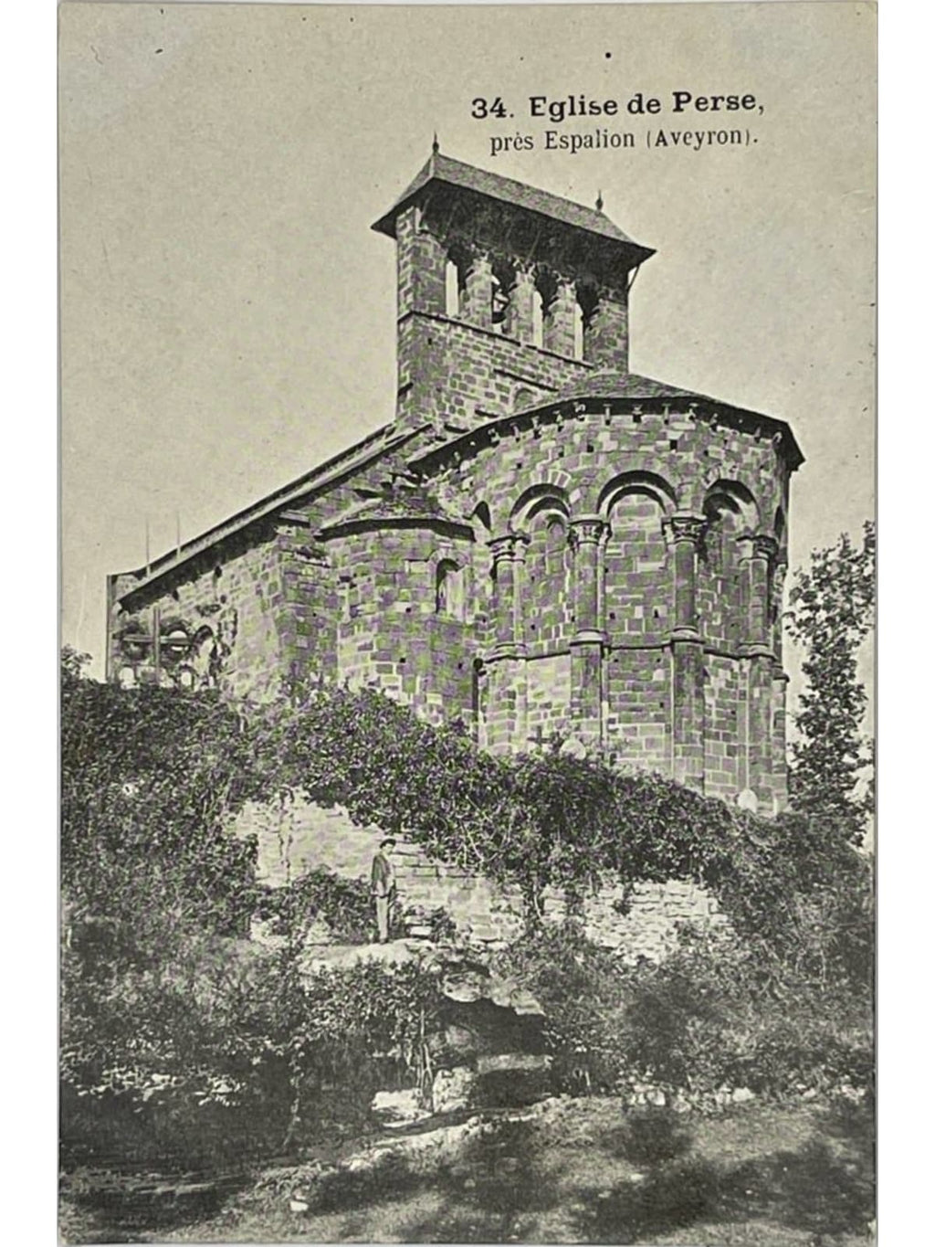 Recto de la carte postale