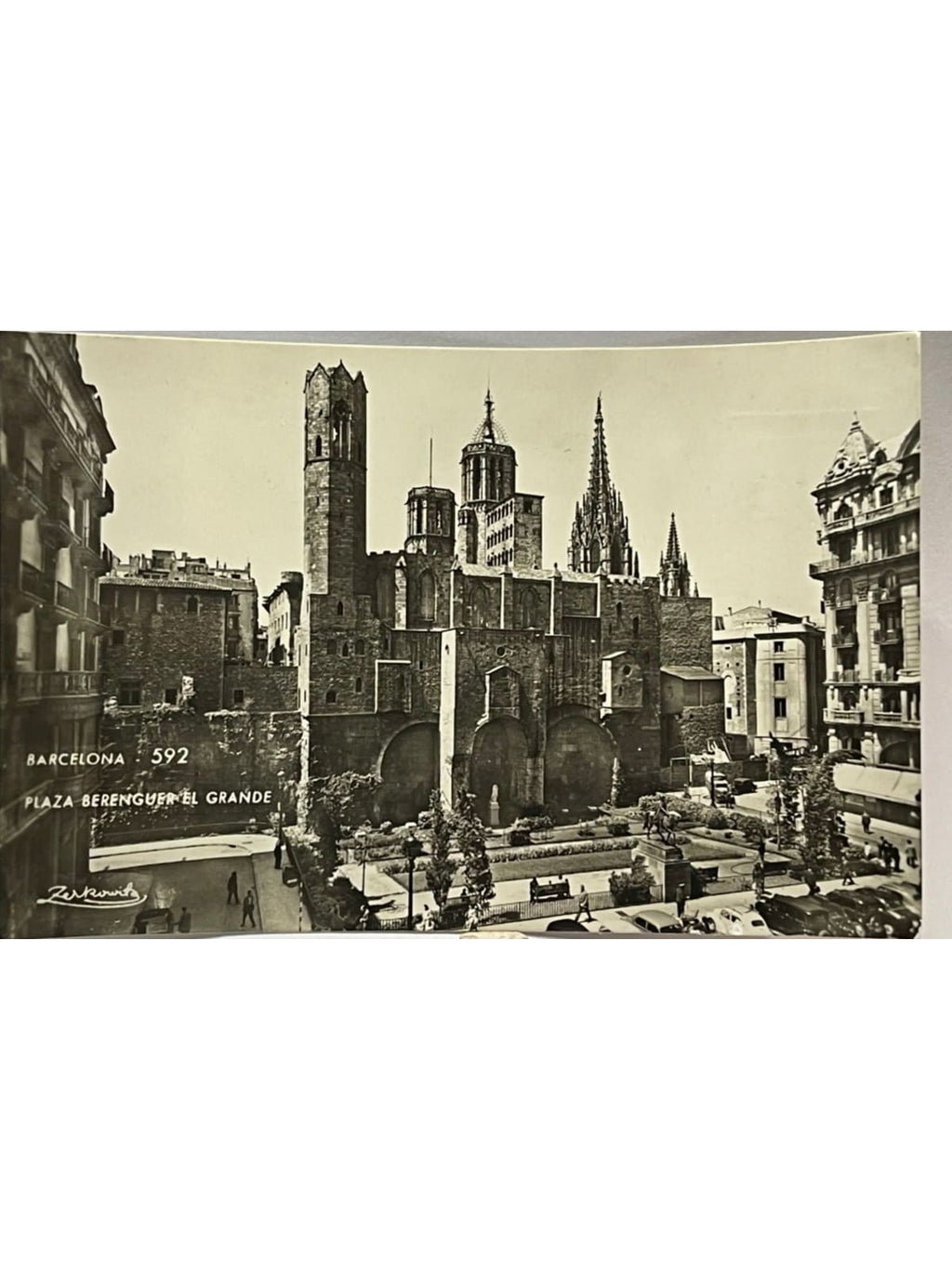 Recto de la carte postale