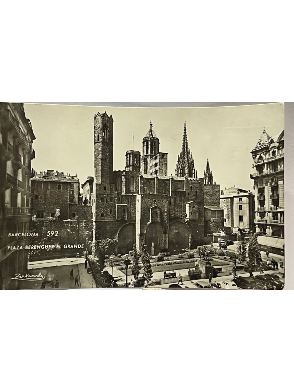 Recto de la carte postale