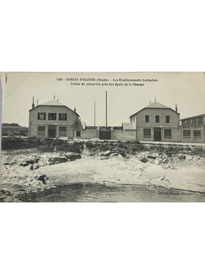 Les Sables-d'Olonne – Établissements Lorientais, usines de conserves à La Chaume – CPA n°1460