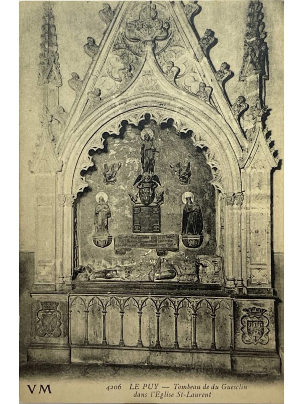 Recto de la carte postale