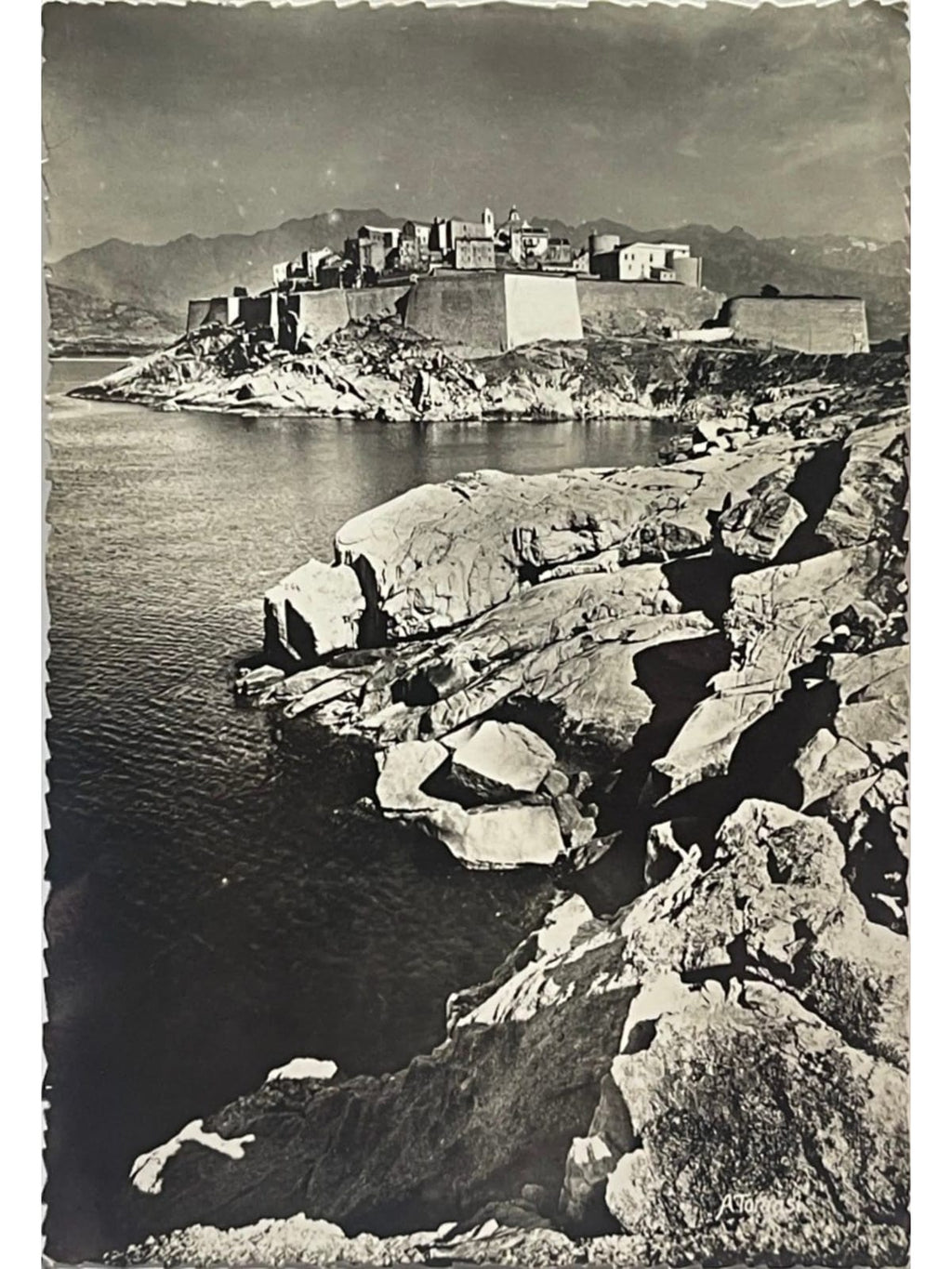 Recto de la carte postale