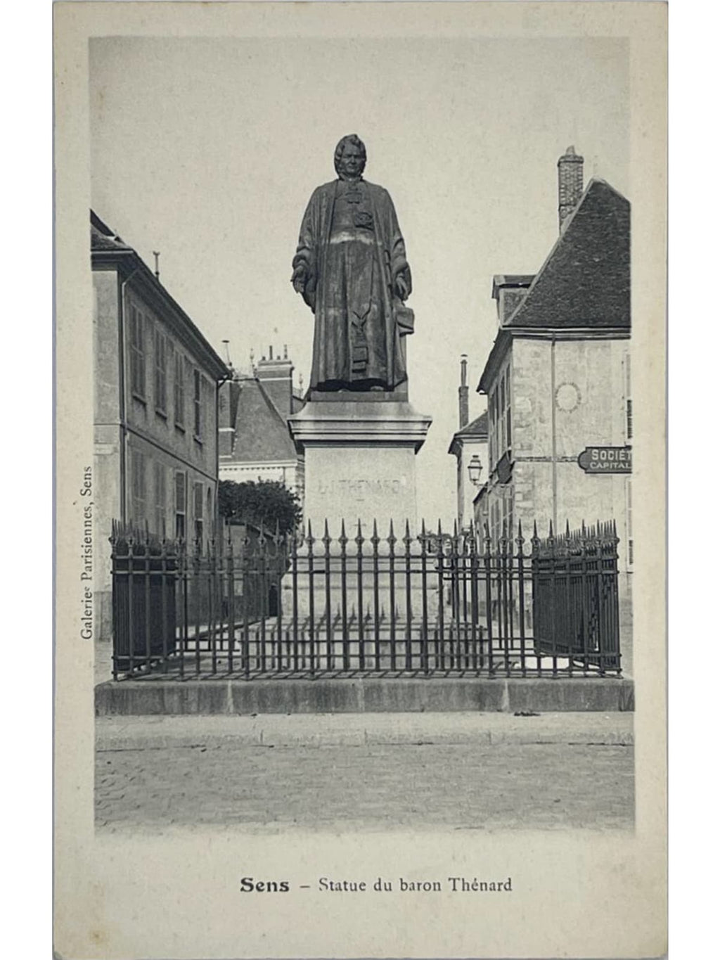 Recto de la carte postale