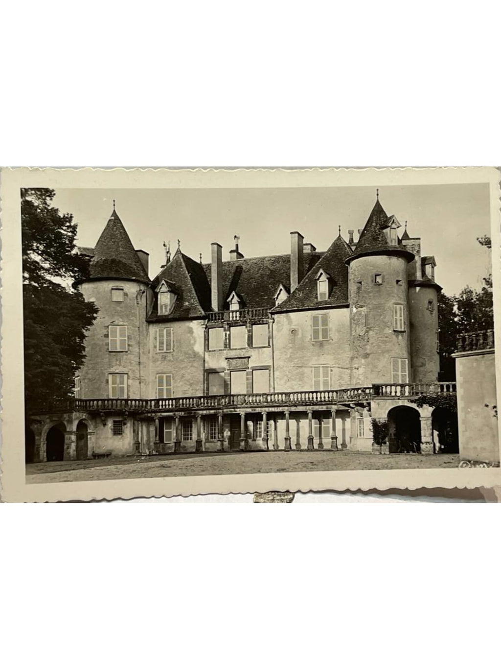 Recto de la carte postale