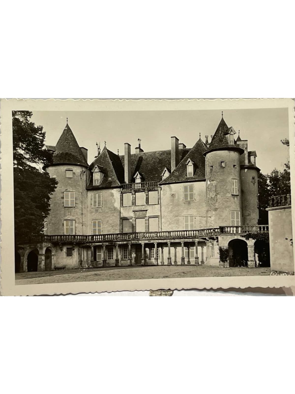 Recto de la carte postale