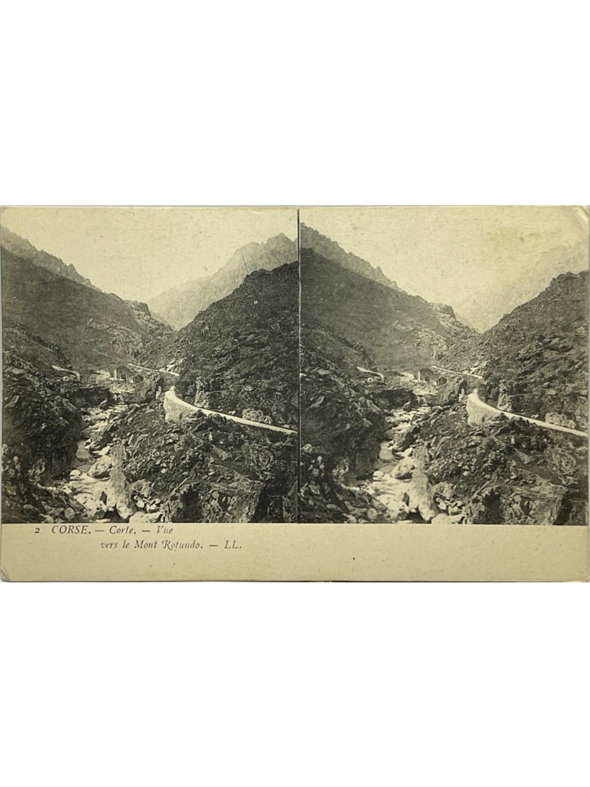 Recto de la carte postale