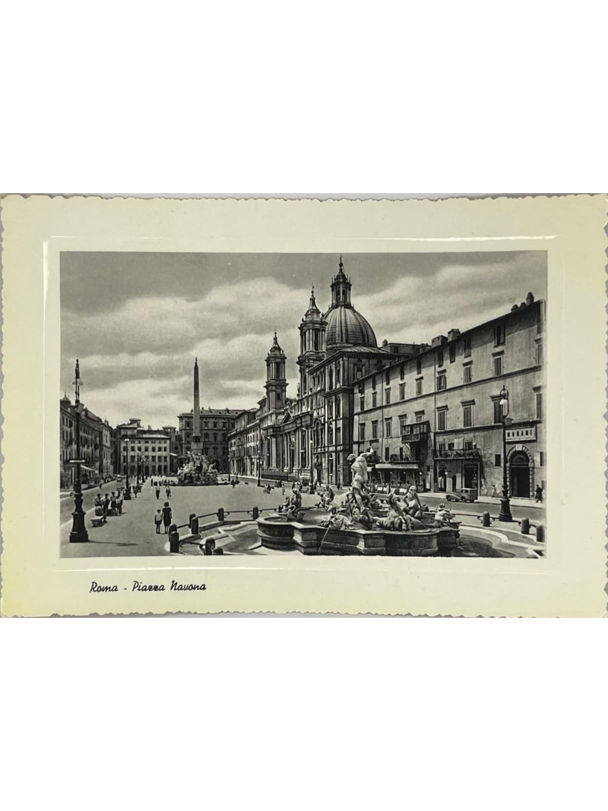 Recto de la carte postale
