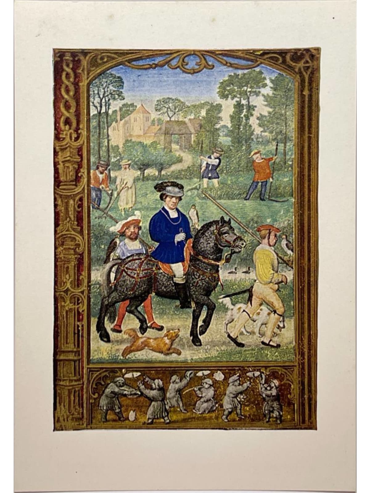 Recto de la carte postale
