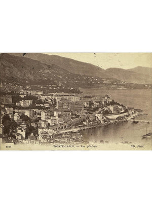 Monte-Carlo – Vue générale du littoral – CPA ND Phot. n° 1221