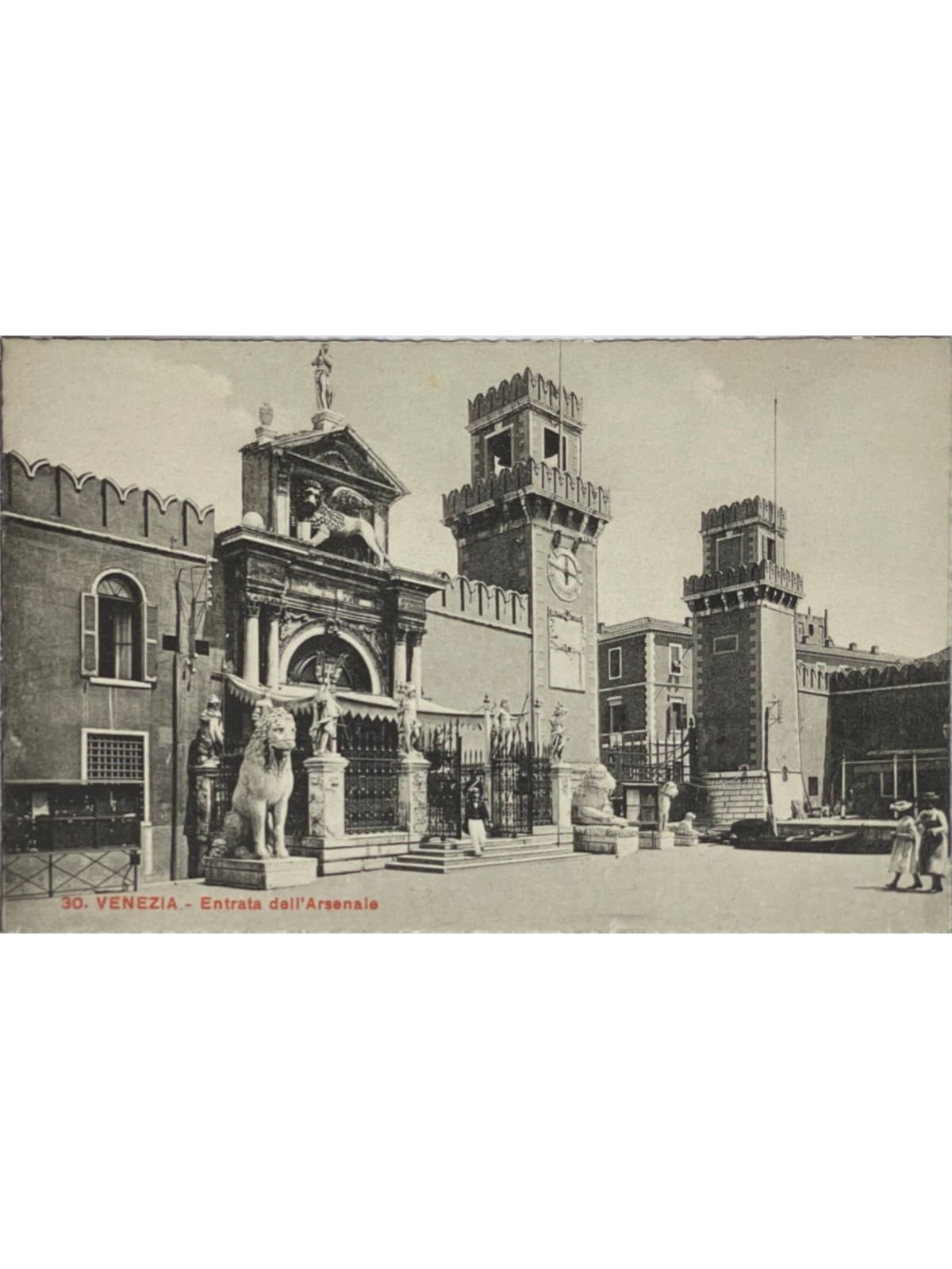 Recto de la carte postale