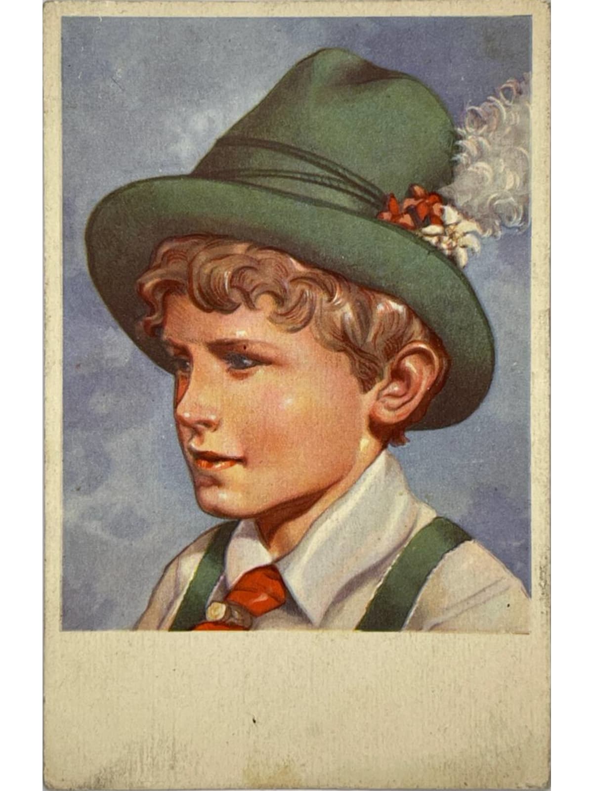 Recto de la carte postale