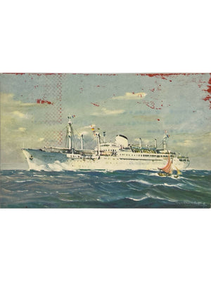 Paquebot Louis Lumière – Messageries Maritimes – Roger Chapelet – CPA