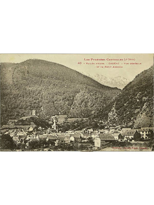 Cadéac (65) – Vue générale et Petit Arbizon – CPA n°40