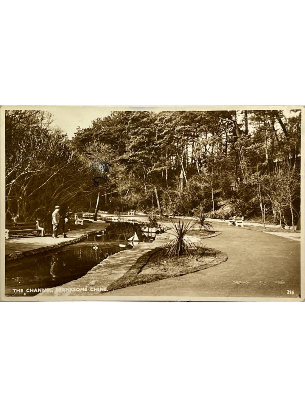 Recto de la carte postale